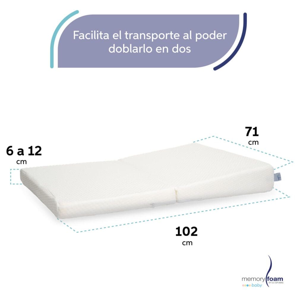 Colchón_Travel_Antireflujo Plegable_6 Colchón_Travel_Antireflujo Plegable_6