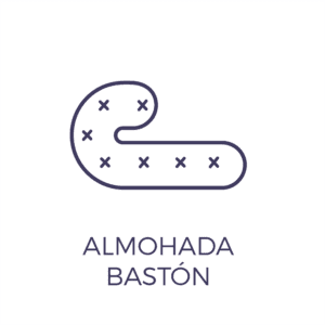 Almohada Bastón